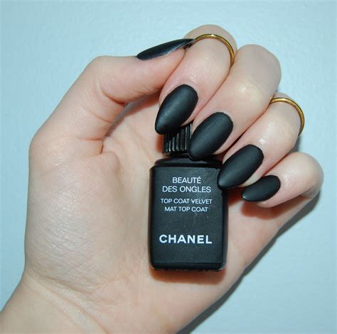 chanel nail polish matte top coat